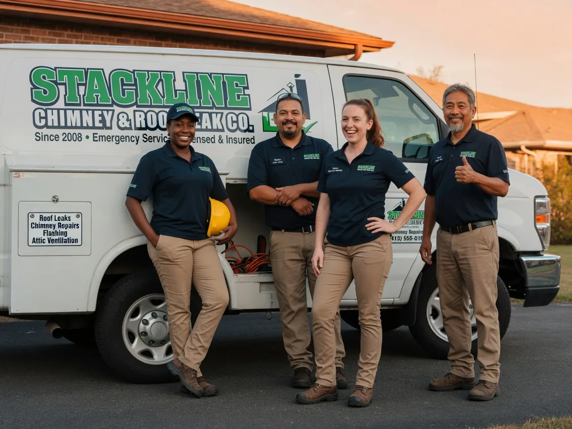 Chimney flashing repair company in Jackson, CA